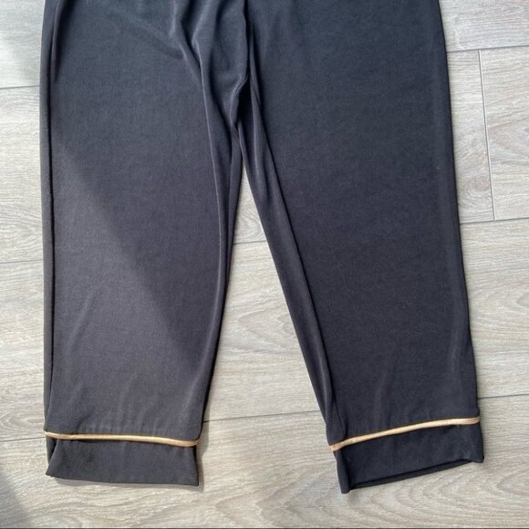 Vintage Picadilly Crepe Straight Leg Pull On Pants - Picture 5 of 12